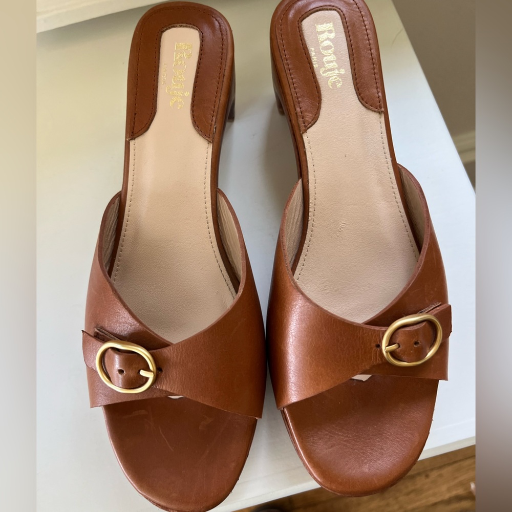 New without box Rouje sandals.  Size 39 or US 8